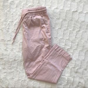 Zara pastel pink trousers